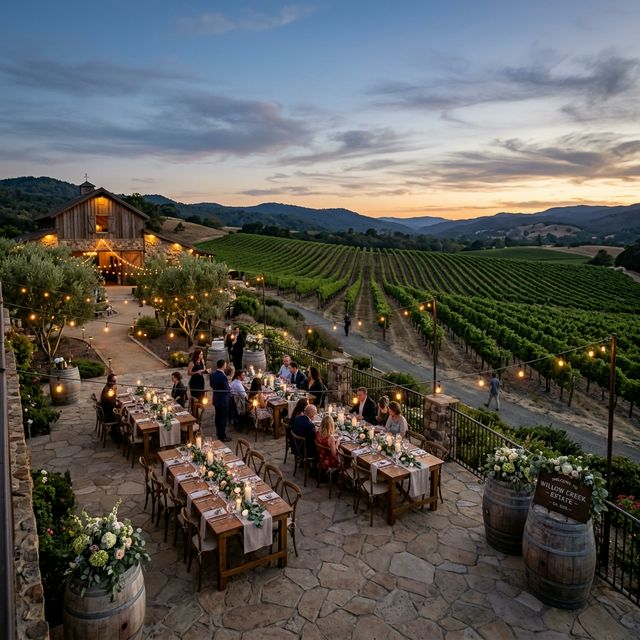 Vineyard Sunset Estate